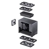 Case JONSBO D32 PRO Black | M-ATX | Mini Tower | VGA 365mm